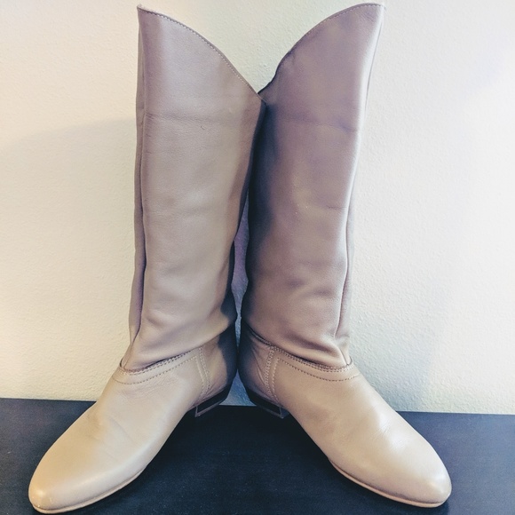 Dex Shoes - Vintage Dex size 8.5 Tan pointed calf boots